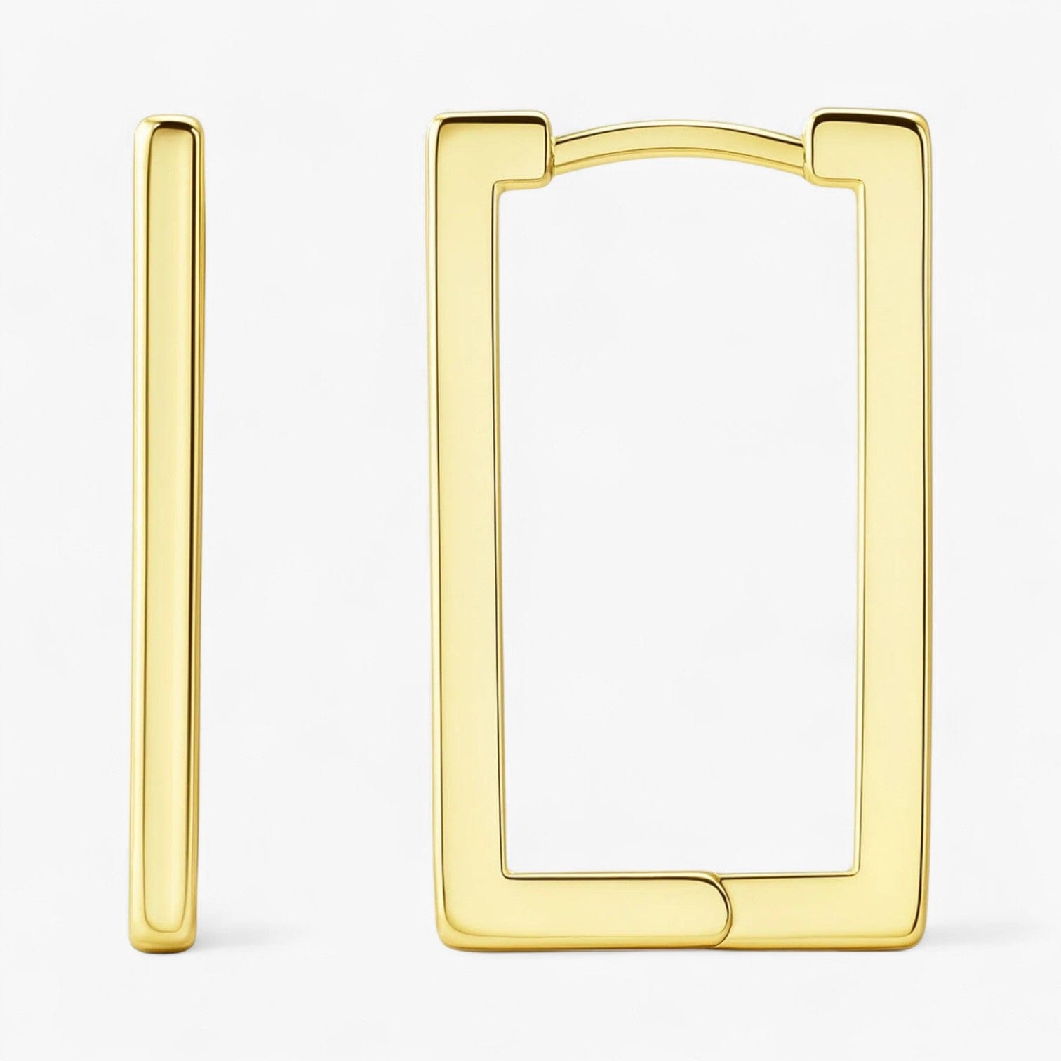 The Geometric Hoop Earrings