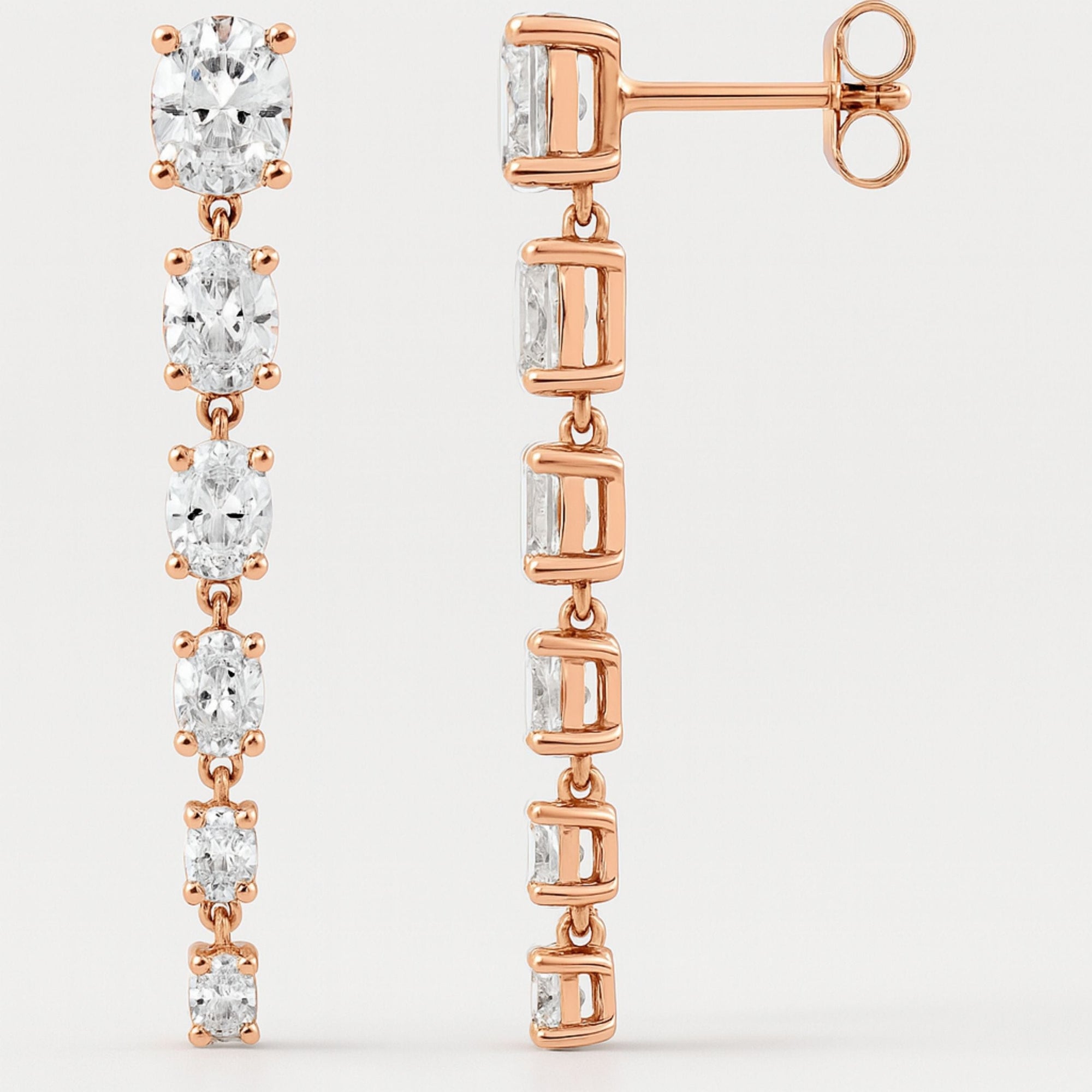The Oval Dangle Earrings