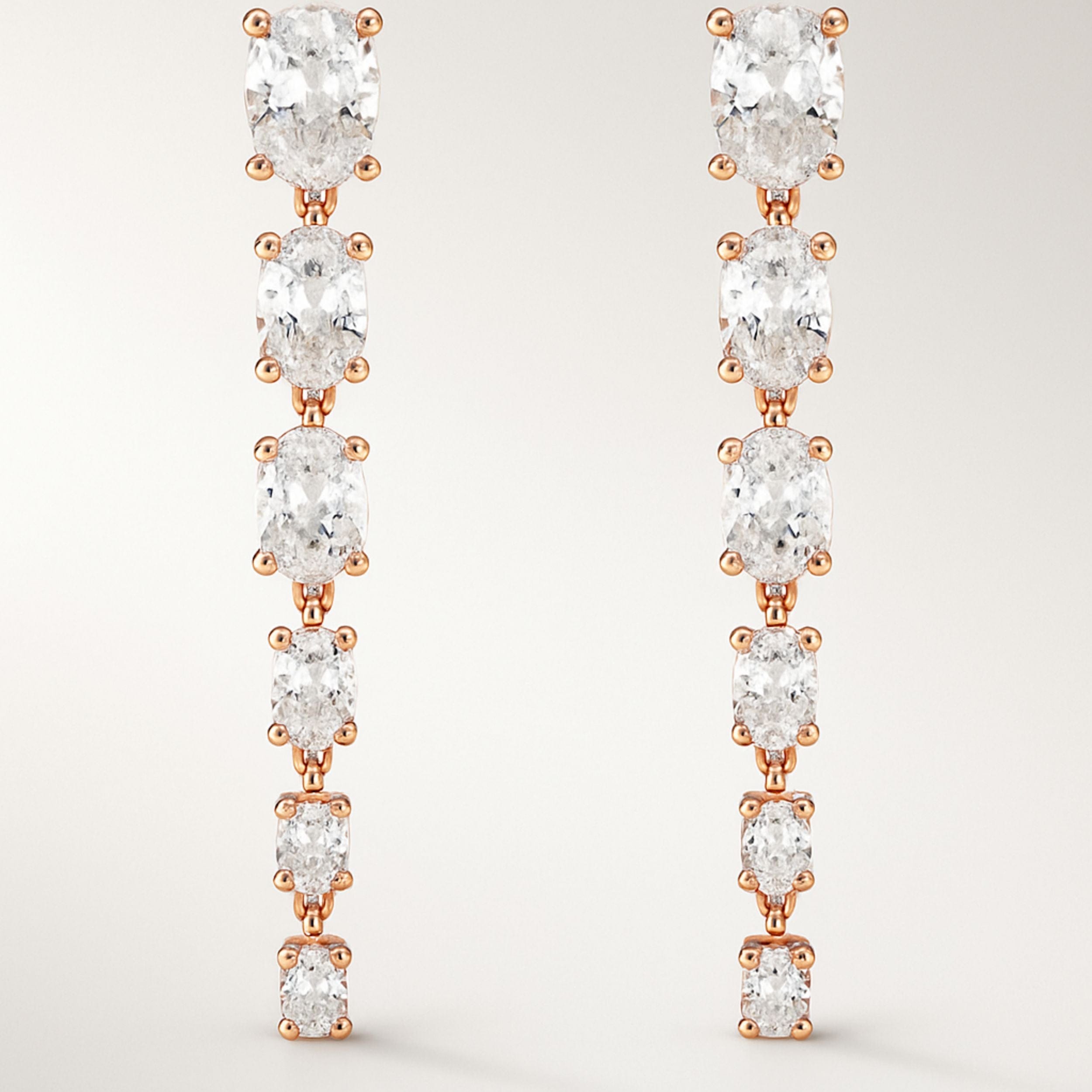The Oval Dangle Earrings