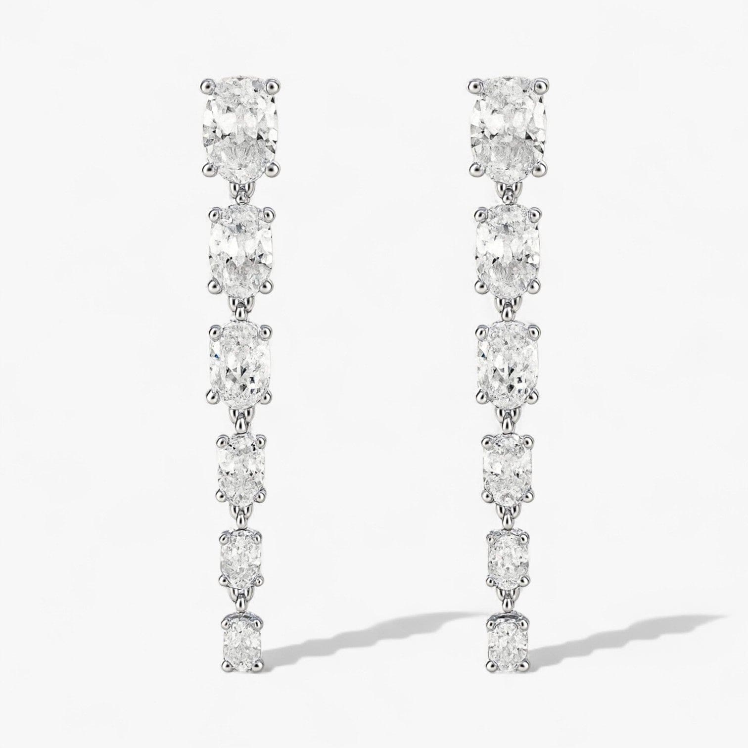 The Oval Dangle Earrings
