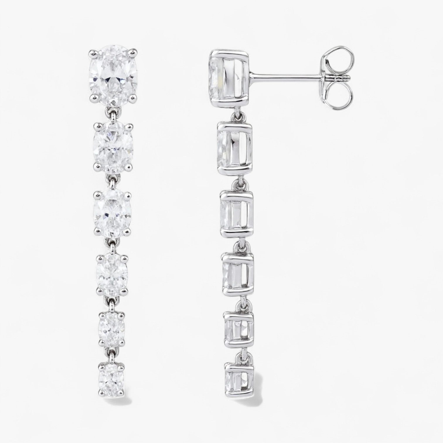 The Oval Dangle Earrings