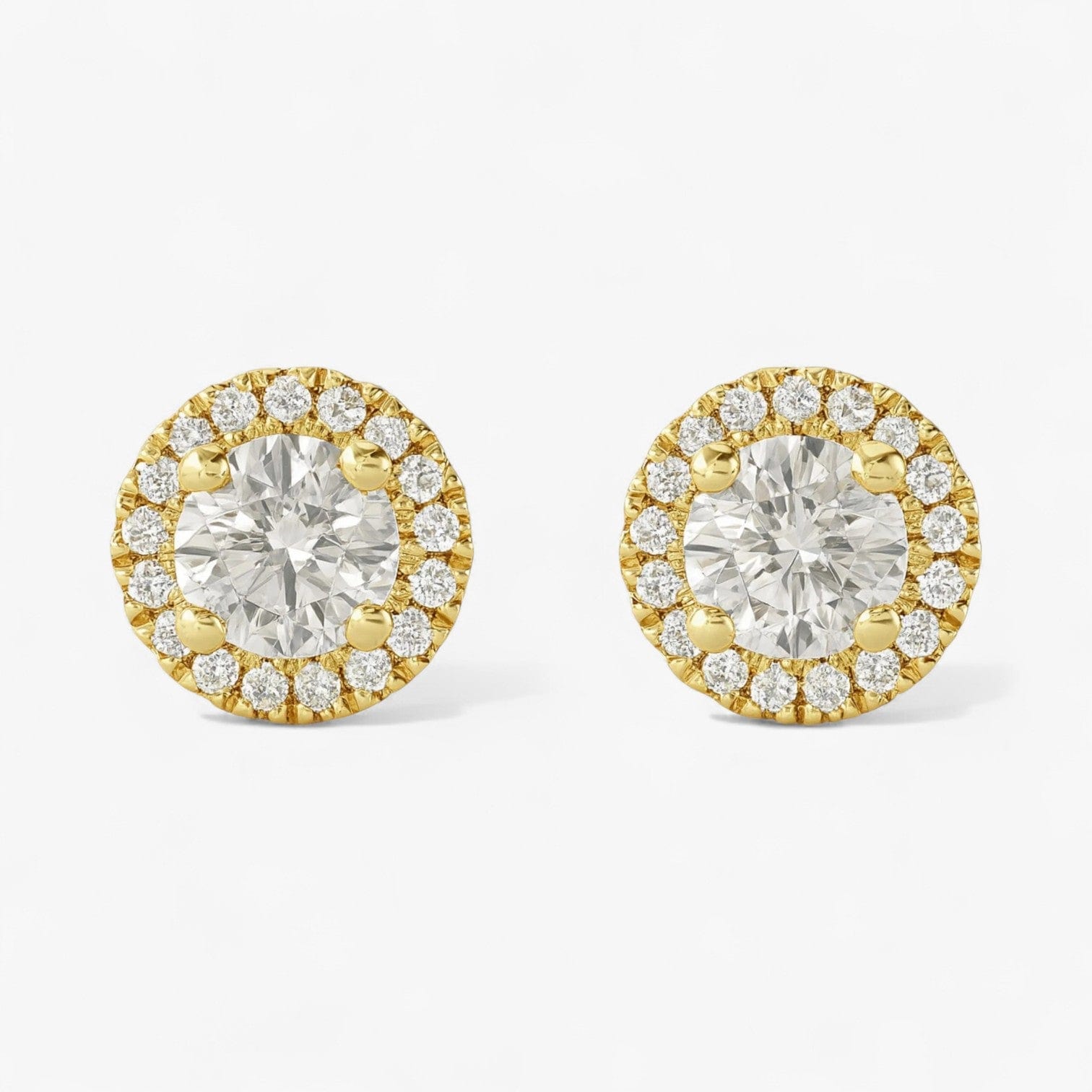 The Halo Stud Earrings