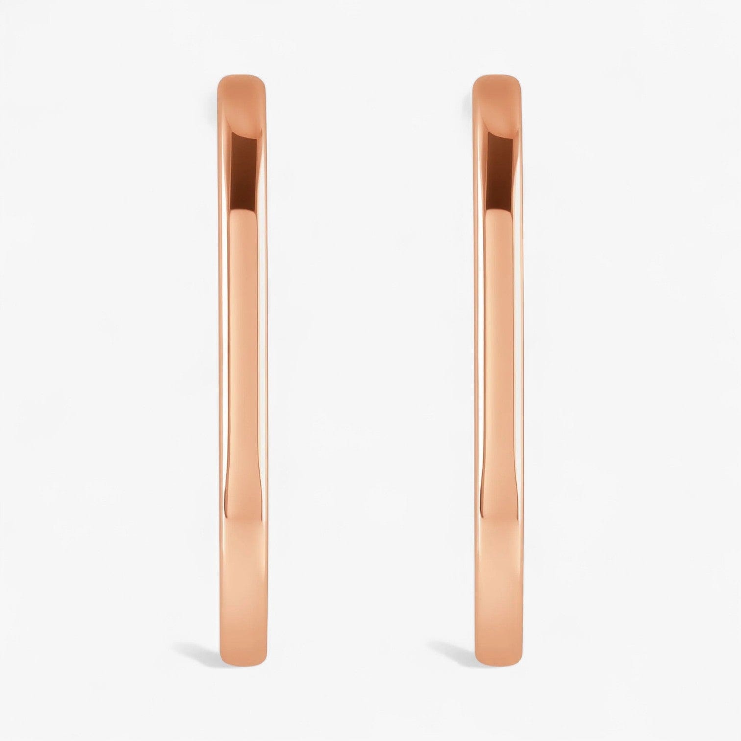 The Oval Hoop Earrings