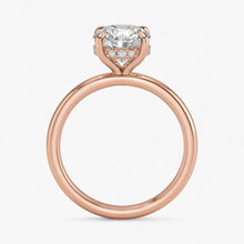 The Timeless Hidden Halo Engagement Ring | Round