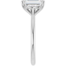 The Double Claw Solitaire Engagement Ring | Emerald | 2 CTW