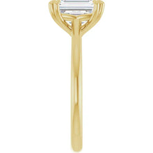 The Double Claw Solitaire Engagement Ring | Emerald | 2 CTW