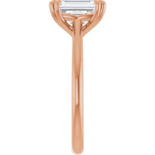 The Double Claw Solitaire Engagement Ring | Emerald | 2 CTW