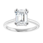 The Double Claw Solitaire Engagement Ring | Emerald | 2 CTW