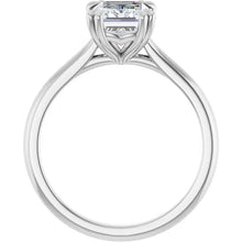 The Double Claw Solitaire Engagement Ring | Emerald | 2 CTW