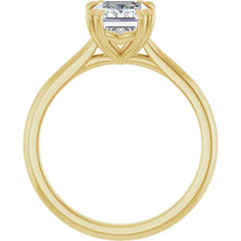 The Double Claw Solitaire Engagement Ring | Emerald | 2 CTW