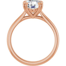 The Double Claw Solitaire Engagement Ring | Round | 2 CTW