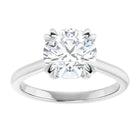 The Double Claw Solitaire Engagement Ring | Round | 2 CTW