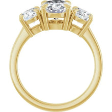The Signature 3-Stone Engagement Ring | Oval | 3 CTW