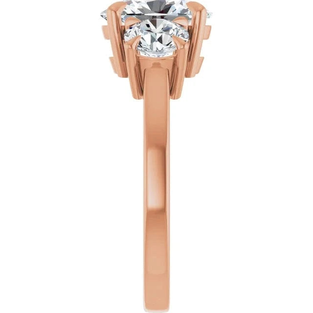 The Signature 3-Stone Engagement Ring | Oval | 3 CTW