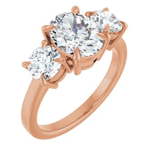 The Signature 3-Stone Engagement Ring | Oval | 3 CTW