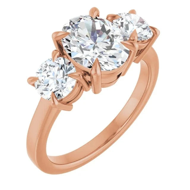The Signature 3-Stone Engagement Ring | Oval | 3 CTW