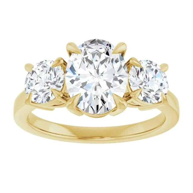 The Signature 3-Stone Engagement Ring | Oval | 3 CTW