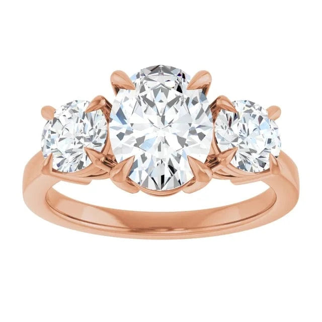 The Signature 3-Stone Engagement Ring | Oval | 3 CTW
