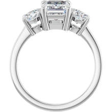 The Signature 3-Stone Engagement Ring | Emerald | 3 CTW