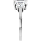 The Signature 3-Stone Engagement Ring | Emerald | 3 CTW