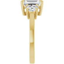 The Signature 3-Stone Engagement Ring | Emerald | 3 CTW