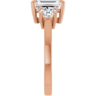 The Signature 3-Stone Engagement Ring | Emerald | 3 CTW