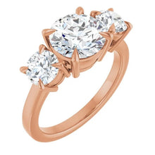 The Signature 3-Stone Engagement Ring | Round | 3 CTW