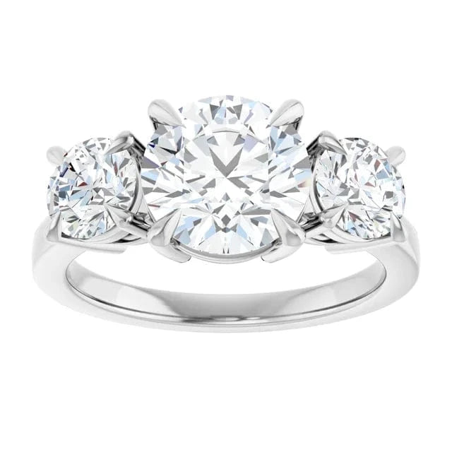 The Signature 3-Stone Engagement Ring | Round | 3 CTW