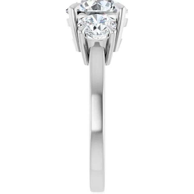 The Signature 3-Stone Engagement Ring | Round | 3 CTW