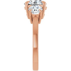 The Signature 3-Stone Engagement Ring | Round | 3 CTW
