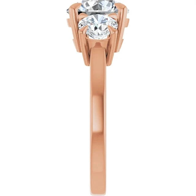 The Signature 3-Stone Engagement Ring | Round | 3 CTW