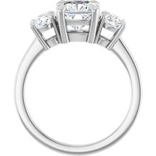 The Signature 3-Stone Engagement Ring | Cushion | 3 CTW