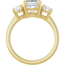 The Signature 3-Stone Engagement Ring | Cushion | 3 CTW