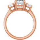 The Signature 3-Stone Engagement Ring | Cushion | 3 CTW