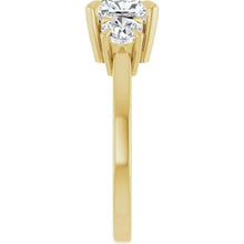 The Signature 3-Stone Engagement Ring | Cushion | 3 CTW