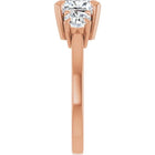 The Signature 3-Stone Engagement Ring | Cushion | 3 CTW