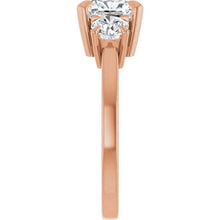 The Signature 3-Stone Engagement Ring | Cushion | 3 CTW