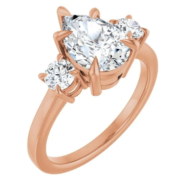 The Signature 3-Stone Engagement Ring | Pear | 3 CTW