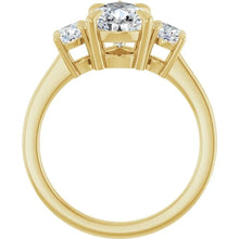 The Signature 3-Stone Engagement Ring | Pear | 3 CTW