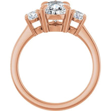 The Signature 3-Stone Engagement Ring | Pear | 3 CTW