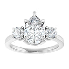 The Signature 3-Stone Engagement Ring | Pear | 3 CTW