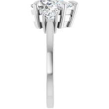 The Signature 3-Stone Engagement Ring | Pear | 3 CTW