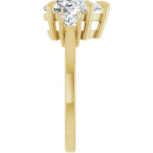 The Signature 3-Stone Engagement Ring | Pear | 3 CTW