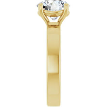 The Cigar Band Solitaire Engagement Ring | Round | 2 CTW