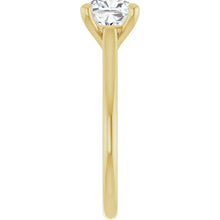 The Timeless Cathedral Solitaire Engagement Ring | Cushion | 2 CTW