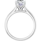 The Timeless Cathedral Solitaire Engagement Ring | Oval | 2 CTW