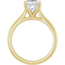 The Timeless Cathedral Solitaire Engagement Ring | Cushion | 2 CTW