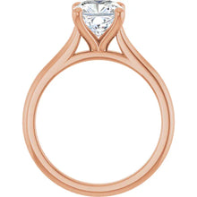 The Timeless Cathedral Solitaire Engagement Ring | Cushion | 2 CTW