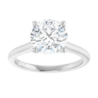 The Timeless Cathedral Solitaire Engagement Ring | Round | 2 CTW