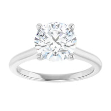 The Timeless Cathedral Solitaire Engagement Ring | Round | 2 CTW